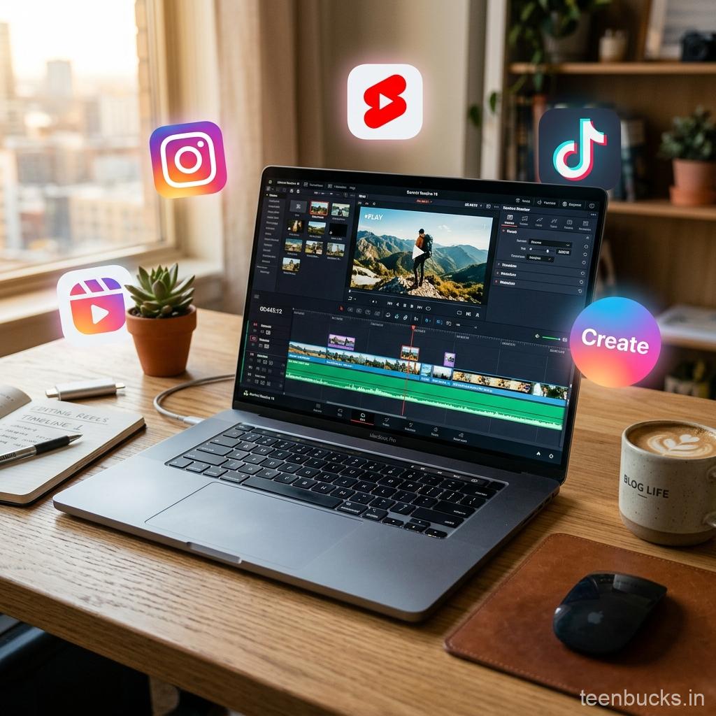 Video editing software for YouTube Shorts