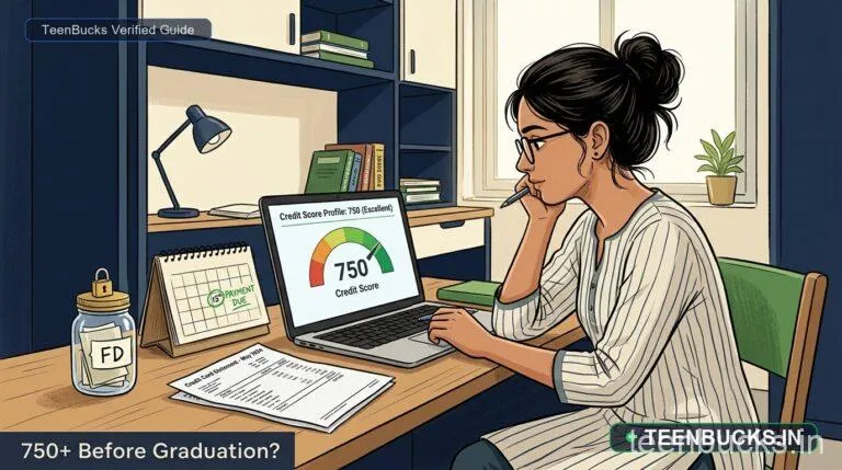 7 Smart Steps to Build a 750+ CIBIL Score as a Student in India (No Salary Required — 2026)