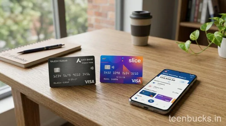 Slice vs OneCard vs IDFC WOW: Best Student Credit Card (No Income Proof, 2026)