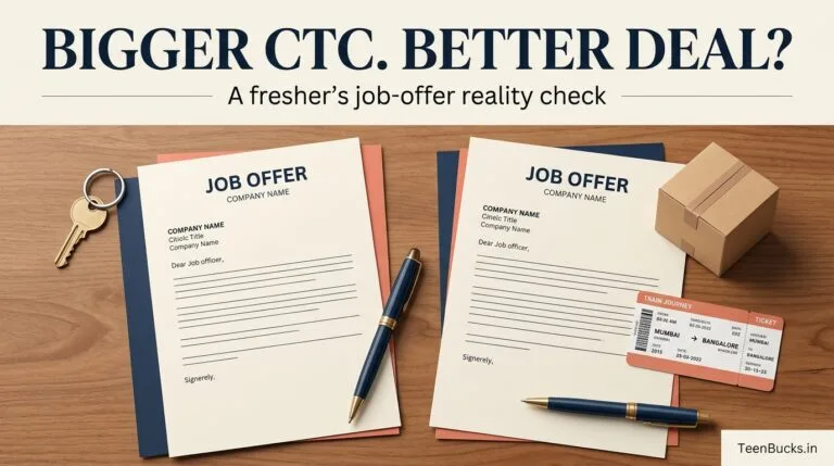 ₹5.2 LPA in a New City or ₹4.2 LPA Near Home? The Job-Offer Math Freshers Miss