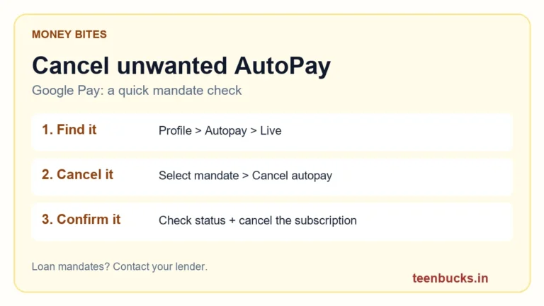 How to Cancel AutoPay in Google Pay (Without Missing a Step)